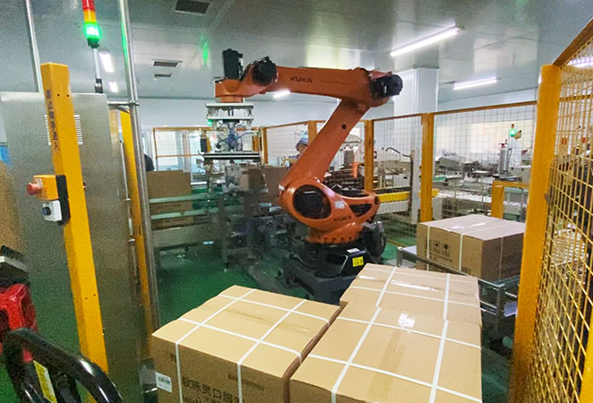 智能碼垛機器人系統(tǒng)